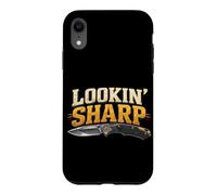 Lookin' Sharp Couteau de Poche Humour Coque pour iPhone XR