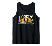 Lookin' Sharp Couteau de Poche Humour Débardeur