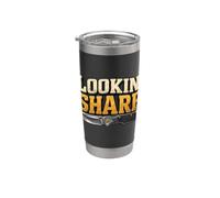 Lookin' Sharp Couteau de poche Humour Gobelet isotherme en acier inoxydable double paroi