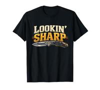 Lookin' Sharp Couteau de Poche Humour T-Shirt