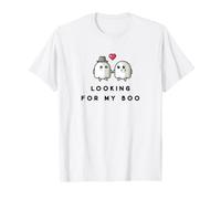 Looking for My Boo Cute Halloween Single Relation T-Shirt