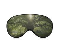 Looking for Trees Masque de voyage occultant pour les yeux pour dormir en avion avec sangle réglable pour homme et femme