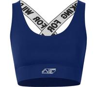 Looking for Wild - Brassière de sport - Annita Sport Bra W Sodalite pour Femme - Taille M - Navy Navy M
