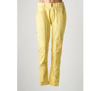 looking for wild pantalons femme de couleur jaune 34
