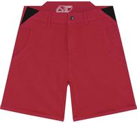 Looking for Wild - Short d'escalade stretch - Bavella Short W Rosso pour Femme - Taille XS - Rouge Rouge XS