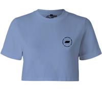 Looking for Wild - T-shirt court - Montaine Serenity pour Femme - Taille L - Bleu Bleu L