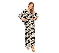 Looking Glam Kimono caftan surdimensionné pour femme Taille unique, Crème 10001, 52-56 Grande taille