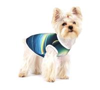 Looking up at The Earth Chemise pour chien en coton doux et respirant pour chiens, chats, garçons, filles, convient pour les petits animaux de compagnie