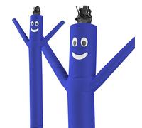 LookOurWay Air Dancers Inflatable Tube Man Attachment - 10 Feet Tall Wacky Waving Inflatable Dancing Tube Guy for Business Blower Not Included - Blue