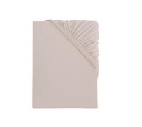 LOOKS BY WOLFGANG JOOP Drap-housse en jersey, 90-100 x 200 cm. (beige)