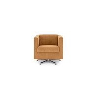 LOOKS BY WOLFGANG JOOP Looks I Fauteuil Design avec Noyau à Ressorts, matériau en Bois, Orange (pêche) 72 x 71 x 75 cm