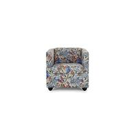 LOOKS BY WOLFGANG JOOP Looks I Fauteuil Design avec Ressorts en Bois Gris 72 x 71 x 75 cm