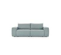 LOOKS BY WOLFGANG JOOP Looks II Bigsofa rembourré, Bleu Glacier, 242 x 89 x 70 cm