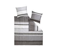 LOOKS by Wolfgang Joop Parure de lit en satin, 240 x 220 cm (gris)