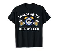Looks Like It's Beer O' Clock Funny Beer Oclock T-Shirt Graphique avec Valeur
