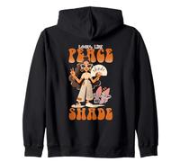 Looks Like Peace Sounds Like Shade Sweat à Capuche