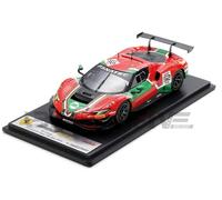 Looksmart 1/43 - Ferrari 296 Gt3 - 2nd Bronze Class 24h Spa 2024 Lsrc189-Looksmart