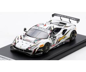 LOOKSMART 1/43 FERRARI 488 GT3 51 24H SPA 2022 CALADO MODÈLE STATIQUE DIECAST