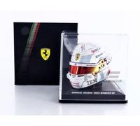 Scuderia F1 Team - Collection officielle modèle 2025 - Charles Leclerc Monaco GP édition spéciale - Mini casque échelle 1/5 avec boîte de présentation