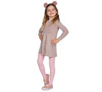 looksy Collants filles italiennes 40 DEN opaque doux microfibre enfants ballet danse décontractée bonneterie école, Rosa 7-8 ans