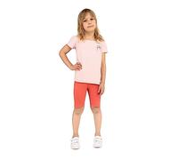 looksy Short de Cyclisme pour Filles - Couleurs Classiques Unies et Vives Taille élastique Tissu en Coton Confortable et Respirant Durable et Facile à Porter, Corail 12 Ans (152 cm)