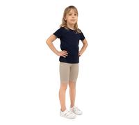 looksy Short de Cyclisme pour Filles - Couleurs Classiques Unies et Vives Taille élastique Tissu en Coton Confortable et Respirant Durable et Facile à Porter, Beige 7 Ans (122 cm)