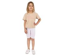looksy Short de Cyclisme pour Filles - Couleurs Classiques Unies et Vives Taille élastique Tissu en Coton Confortable et Respirant Durable et Facile à Porter, Blanc 9 Ans (134 cm)