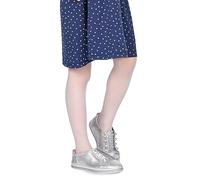 looksy Tonia 20 DEN Italien Filles Collants Léger Transparent Pieds Plaine Collants Ballet Danse École Bas, Bianco 7/8 ans