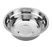 LooKtheChange Bol conique de 38 cm - Grande bassine multi-usages, bol pour aliments, saladier, récipient pour aliments, acier inoxydable (38)