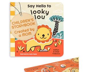 Looky Lou - Hello Lou Childrens Book - Charming Storybook with Magical Tales & Bright Illustrations, Crafted for Tiny Hands & Imaginations - Baby, Toddler, & Kids Books Ages 0-3 - Ideal Gift for Kids