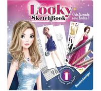 Looky Sketch book robes de soirée - Ravensburger - Loisirs créatifs - Dessins de mode