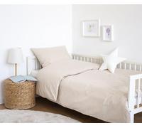 LOOLAY Parures de lit Coton 2 pièces - Ensemble literie Enfant avec Housse de Couette 110x125 cm et taie d’Oreiller 35x55 cm - avec Fermeture éclair - Respirant, Doux pour la Peau