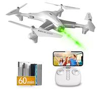 Loolinn | Drone Quadricoptère avec Camera HD pour Enfant Cadeau - Technologie de Positionnement de Flux Optique, Vol Très Stable, Temps de vol de 60 Minutes, Trois batteries (Cadeau pour Enfants)