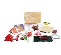LOOLIPO - Boxes créatives - Box créative de Noël pour enfant - 12 activités à réaliser soi même ou en Famille - Christmas Box DIY - Loisirs Créatifs Noël - L600001