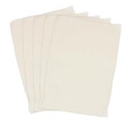 LOOLIPO - COTON ÉCRU - A3 - 5 coupons - 29,7 x 42 cm - Matières à travailler - Cotons - Loisir créatif - Activité manuelle - L513020