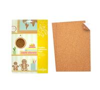 LOOLIPO - LIÈGE ADHÉSIF - A4 - 2 coupons - 21 x 29,7cm - Matières à travailler - Papiers naturels - Loisir créatif - Activité manuelle - L110030