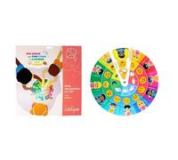 LOOLIPO - MA ROUE DES EMOTIONS EN LANGUE DES SIGNES FRANCAISE - 3 roue en 1 - ø 30 cm - Jeux pédagogiques - Jeux éducatifs - Loisir créatif - Activité manuelle - L637937