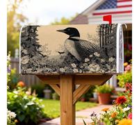 Loon Couvertures magnétiques de boîte aux lettres pour extérieur, jardin, cour, 45,7 x 53,3 cm