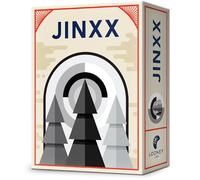 Looney Labs | Jinxx | Board Game, Abstract Strategy Game with Pyramid Pieces, Dice Rolling and Tactical Stacking | 2-4 Players | 15-30 Minutes