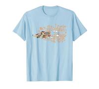 Looney Tunes Acme Doodles Wile E Coyote T-Shirt, Homme, Bleu Céleste, L