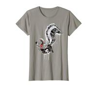 Looney Tunes Audacious Pepe T-Shirt, Femme, Ardoise, XL