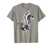 Looney Tunes Audacious Pepe T-Shirt, Homme, Ardoise, M