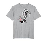 Looney Tunes Audacious Pepe T-Shirt, Homme Grandes Tailles, Gris Chiné, 2X Tall