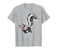 Looney Tunes Audacious Pepe T-Shirt, Homme, Gris Chiné, S