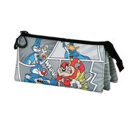 Looney Tunes Batman Comic Trousse Triple FAN 2.0, Multicolore