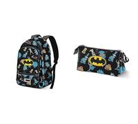 Looney Tunes Batman Tunes Sac à dos Fight + Trousse à Crayons Triple FAN 2.0