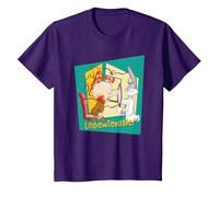 Looney Tunes Bugs and Elmer Unbewievable T-Shirt, Enfant, Violet, 3 Ans