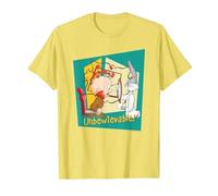 Looney Tunes Bugs and Elmer Unbewievable T-Shirt, Homme, Citron, S