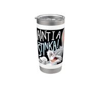 Looney Tunes Bugs Bunny Ain't I a Stinka! Gobelet isotherme en acier inoxydable double paroi