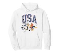 Looney Tunes Bugs Bunny, Daffy Duck Group USA Football Sweat à Capuche